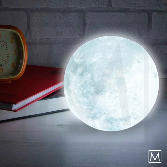 Ay Gece Lambası - Dekoratif 3 boyutlu Led Moon Lamp