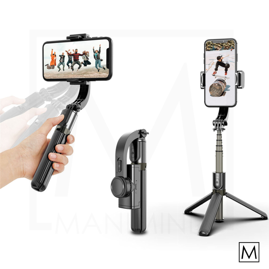 Gimbal Telefon Kamera Sabitleyici Tripot Selfie Çubuğu