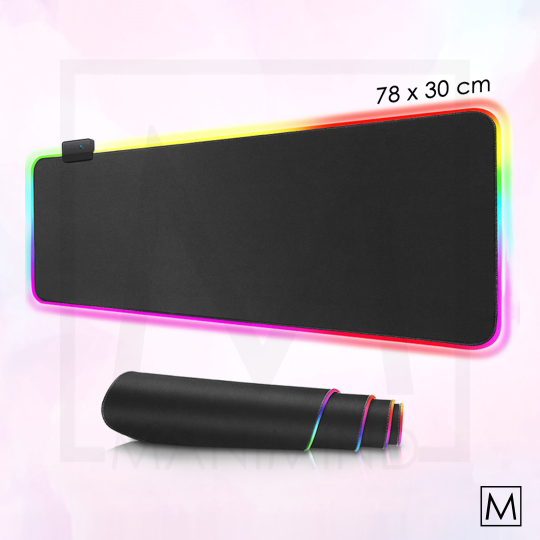 RGB Led Işıklı Gaming Mouse Pad 78x30cm