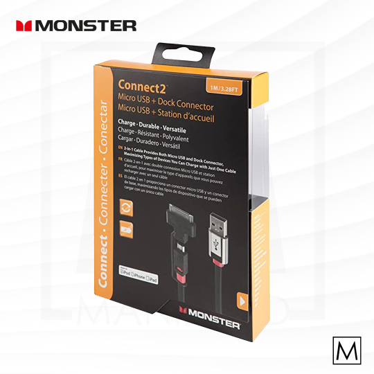 Monster lisanslı iphone kablo